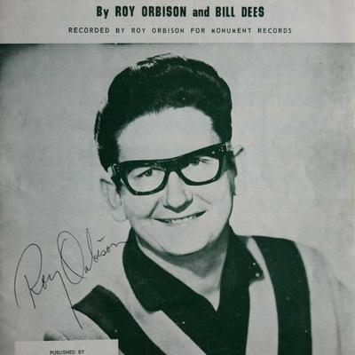 Roy Orbison signed sheet music 