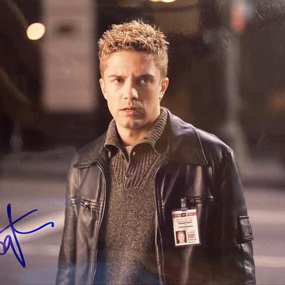 Topher Grace signed movie photo