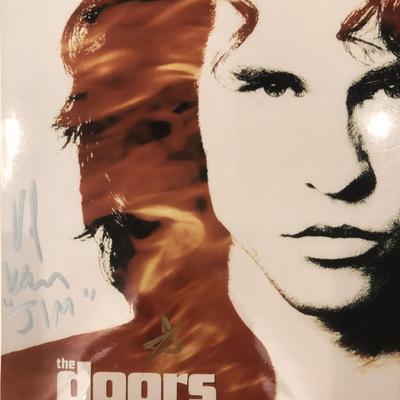 The Doors Val Kilmer signed photo
