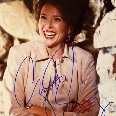 Annette Bening signed movie photo
