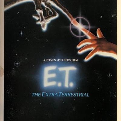E.T. The Extra-Terrestrial insert card