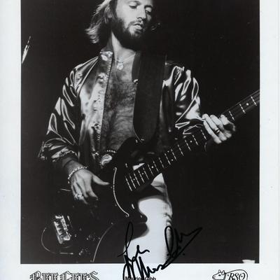 The Bee Gees Maurice Gibb signed photo