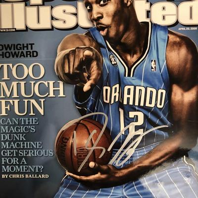 Sports Illustrated signed by Dwight Howard