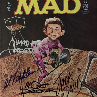 Mad Magazine signed by Jack Davis & artists