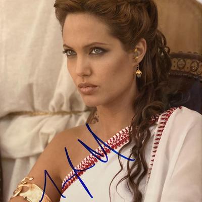 Alexander Angelina Jolie signed movie photo 