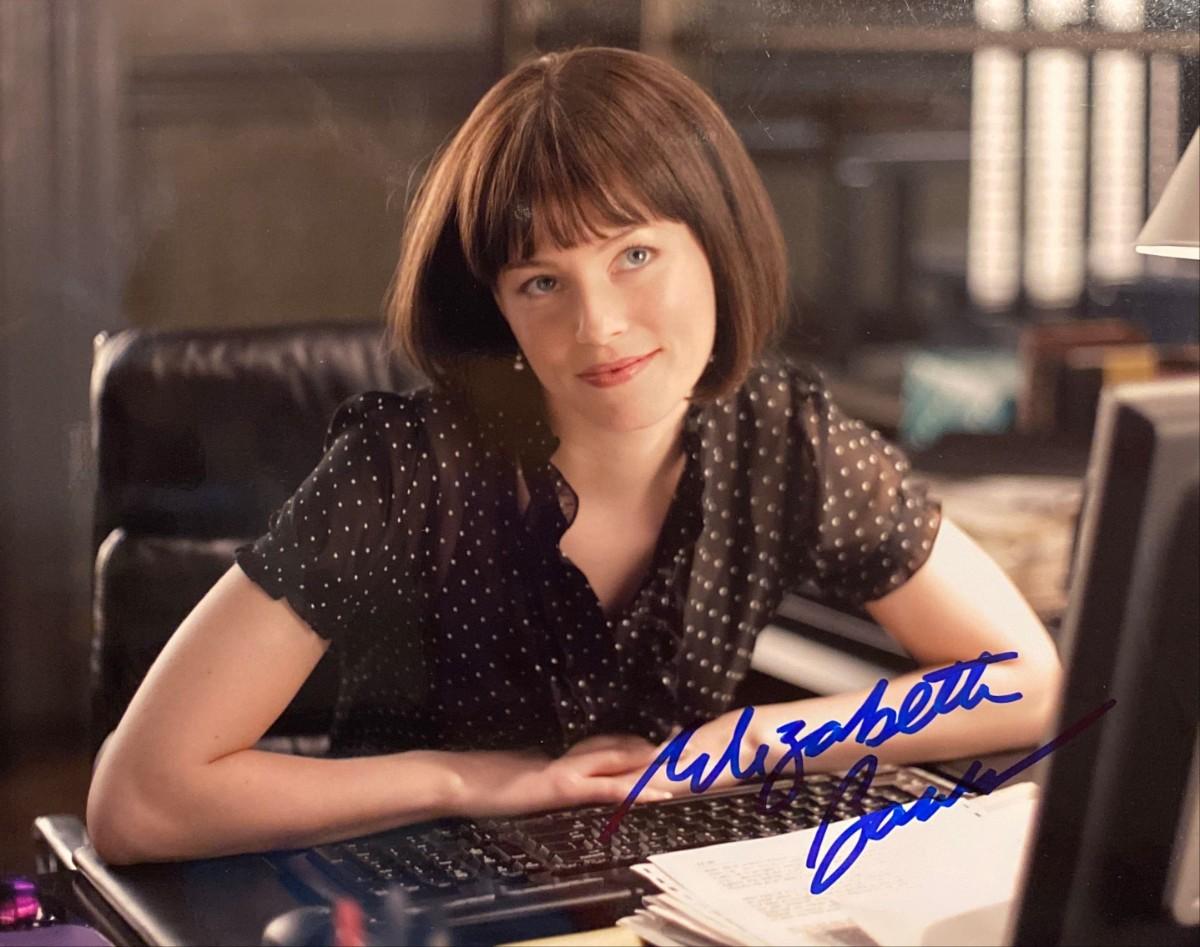 Spider-Man Elizabeth Banks signed movie photo 