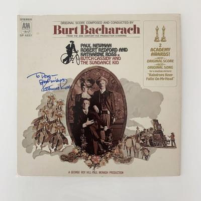  Butch Cassidy And The Sundance Kid signed album