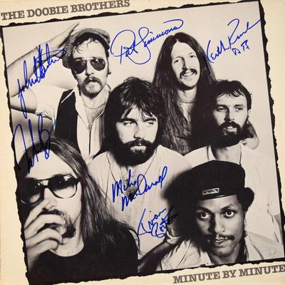 The Doobie Brothers signed Minute By Minute album