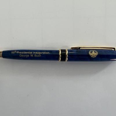 George W. Bush 55th Presidential Inauguration pen