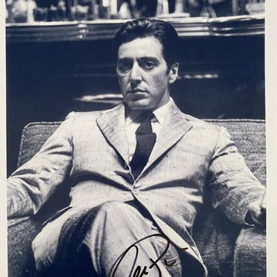 The Godfather Part II Al Pacino signed movie photo