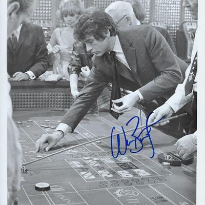The Only Game in Town Warren Beatty signed  photo