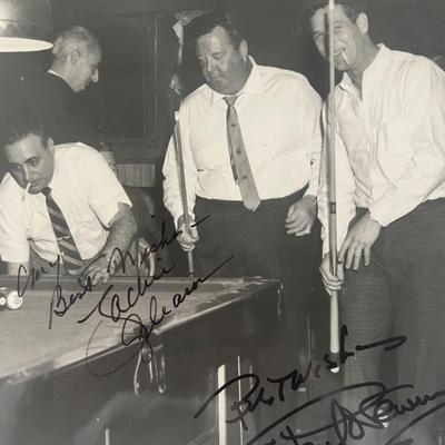 The Hustler Paul Newman, Jackie Gleason signed 