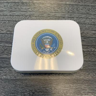 Donald Trump White House Official tin of MINTS