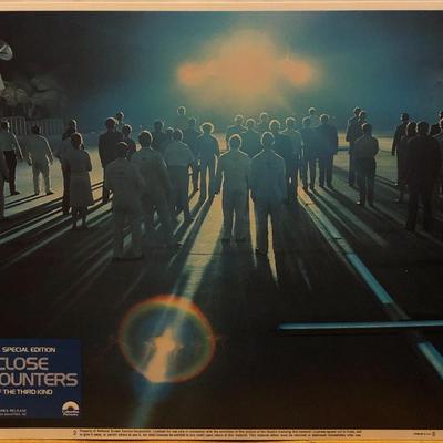Close Encounters of the Third Kind 1980 lobby card