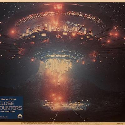 Close Encounters of the Third Kind 1980 lobby card