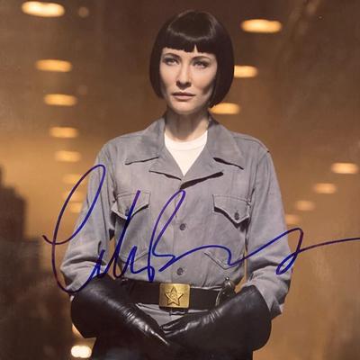 Indiana Jones Cate Blanchett signed  photo