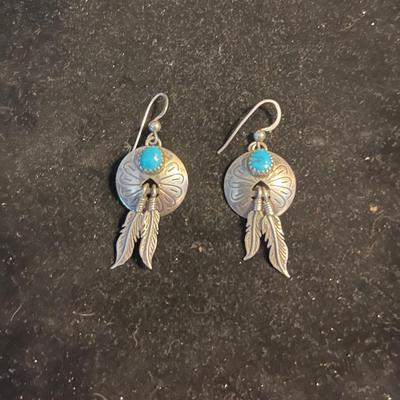 Sterling/ Turquoise earrings