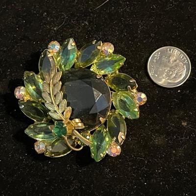 Vintage Jeweled Broach