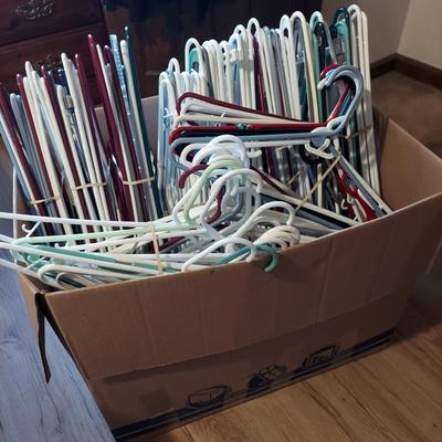 Plastic Hangers and Space Savers (B3-BBL)