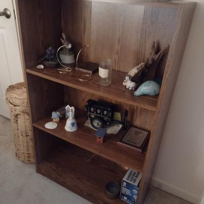 Laminate Wood Grain Finish Bookcase (No Contents)