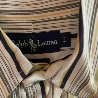 Ralph Lauren Menâ€™s Large Multicolored Shirt