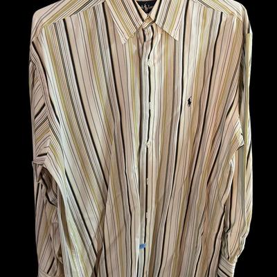 Ralph Lauren Menâ€™s Large Multicolored Shirt