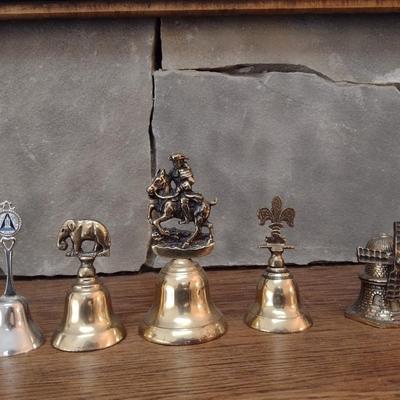 Various Themed Brass Bell Collection