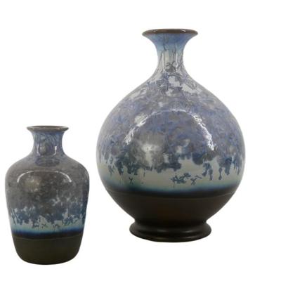 Crystalline Glaze Lladro Vases