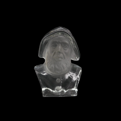 Handmade Fisherman Captain Glass Bust