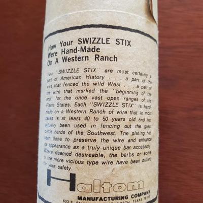 Swizzle Sticks  - Genuine Gold Plated Barbed Wire