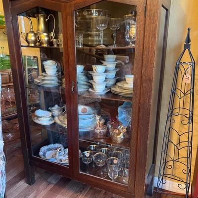 Arts and Crafts China Cabinet