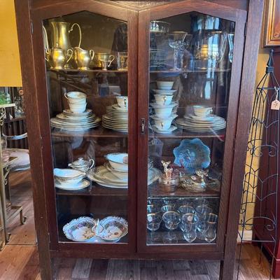 Arts and Crafts China Cabinet