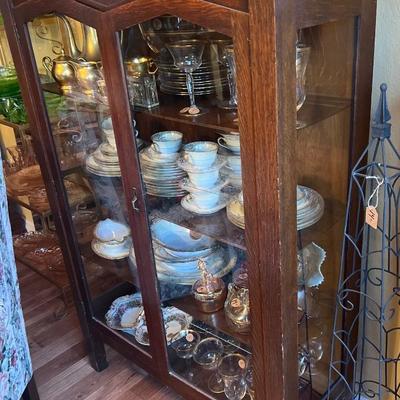 Arts and Crafts China Cabinet