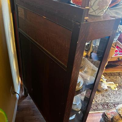 Arts and Crafts China Cabinet