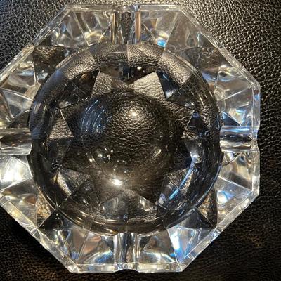 Baccarat Crystal Ashtray