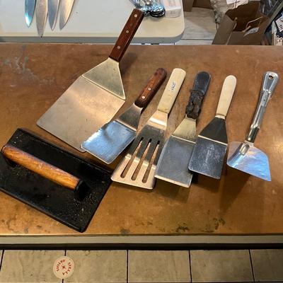 404 Lot of Commercial Kitchen Utensils