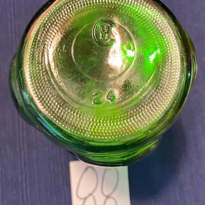 Vintage Green Water/Juice Jar