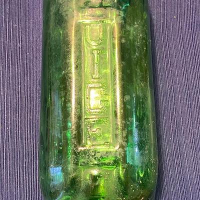 Vintage Green Water/Juice Jar