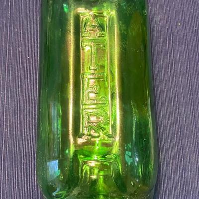 Vintage Green Water/Juice Jar