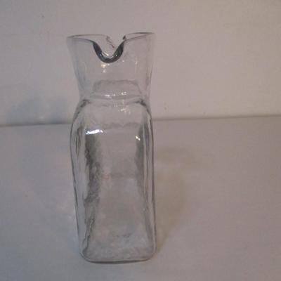 Blenko Hand Blown Glass Water Bottle