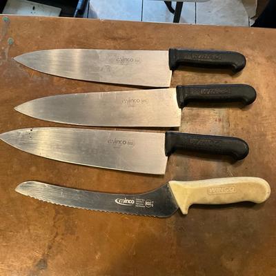 408 Lot of 4 WINCO Knives