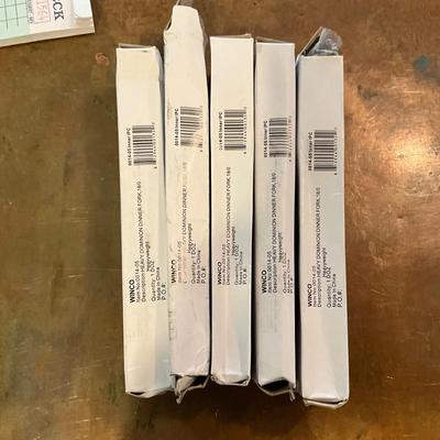 419 Lot of 5 Doz Winco Heavy Duty Dominion Dinner Forks