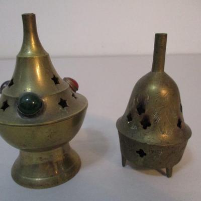 Brass Incense Chimney Burners