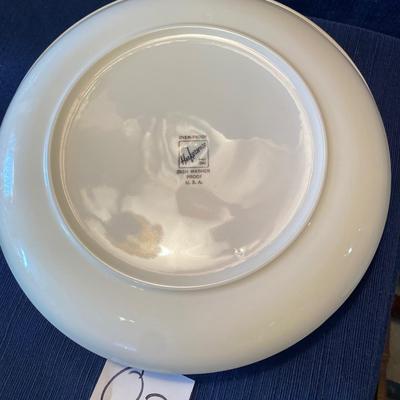 5 Harker Pottery Ivy Wreath Plates