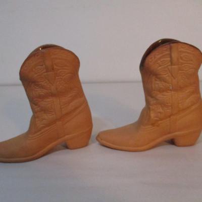 Frankoma Pottery Cowboy Boots