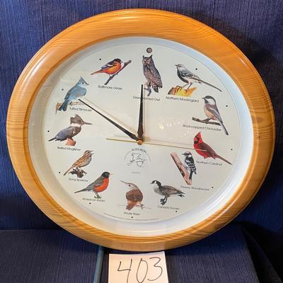 New Bird Clock