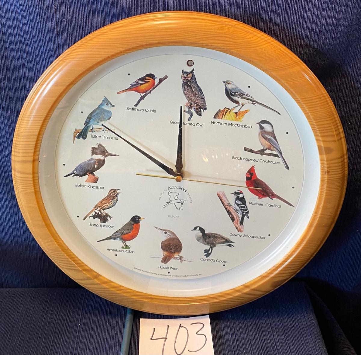 New Bird Clock