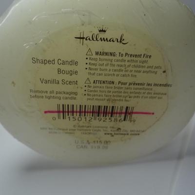 Hallmark Shaped Candle Bougie