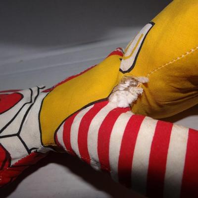 Ronald McDonald Stuffed Toy 1970's
