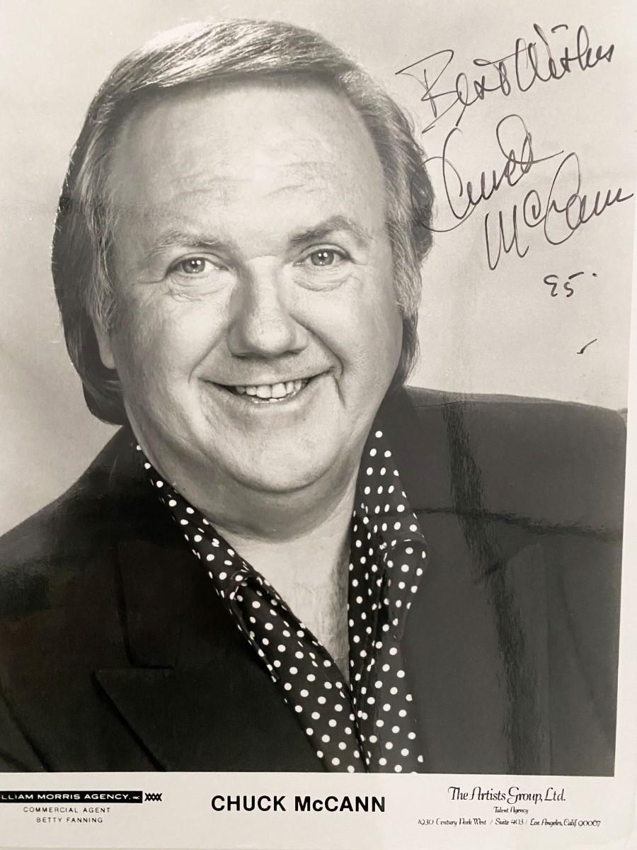 Chuck McCann signed photo | EstateSales.org